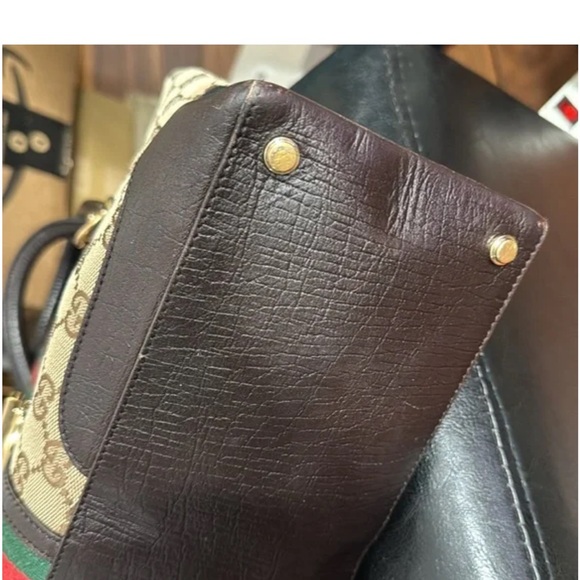 💯 Authentic Gucci Sherry line tote - Picture 13 of 14